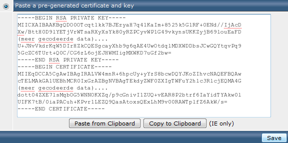 DirectAdmin - Installatie certificaat 