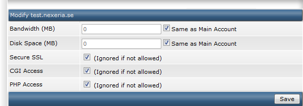 Enable SSL in DirectAdmin