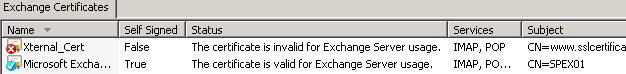 Exchange 2010 - Installeren SSL certificaat via Shell