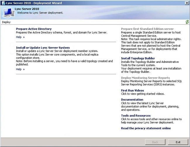 Lync - Aanmaken CSR