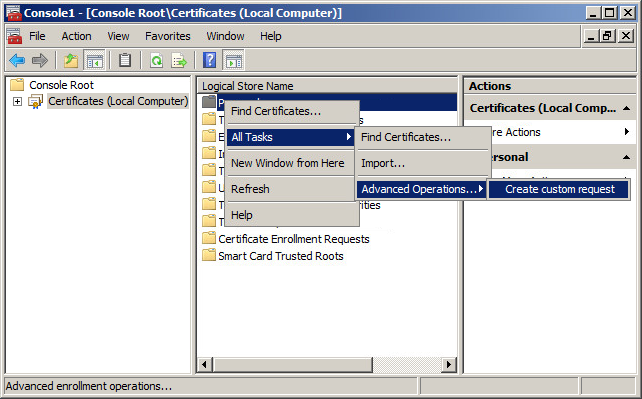 mmc csr Learn how to generate a csr for a code signing certificate. mmc csr Learn how to generate a csr for a code signing certificate.