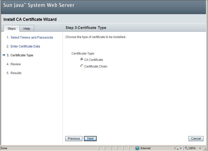 Sun Java System Web Server 7.x - Installeren SSL Certificaat