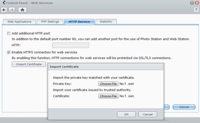 Synology Disk Station - Installeren SSL Certificaat